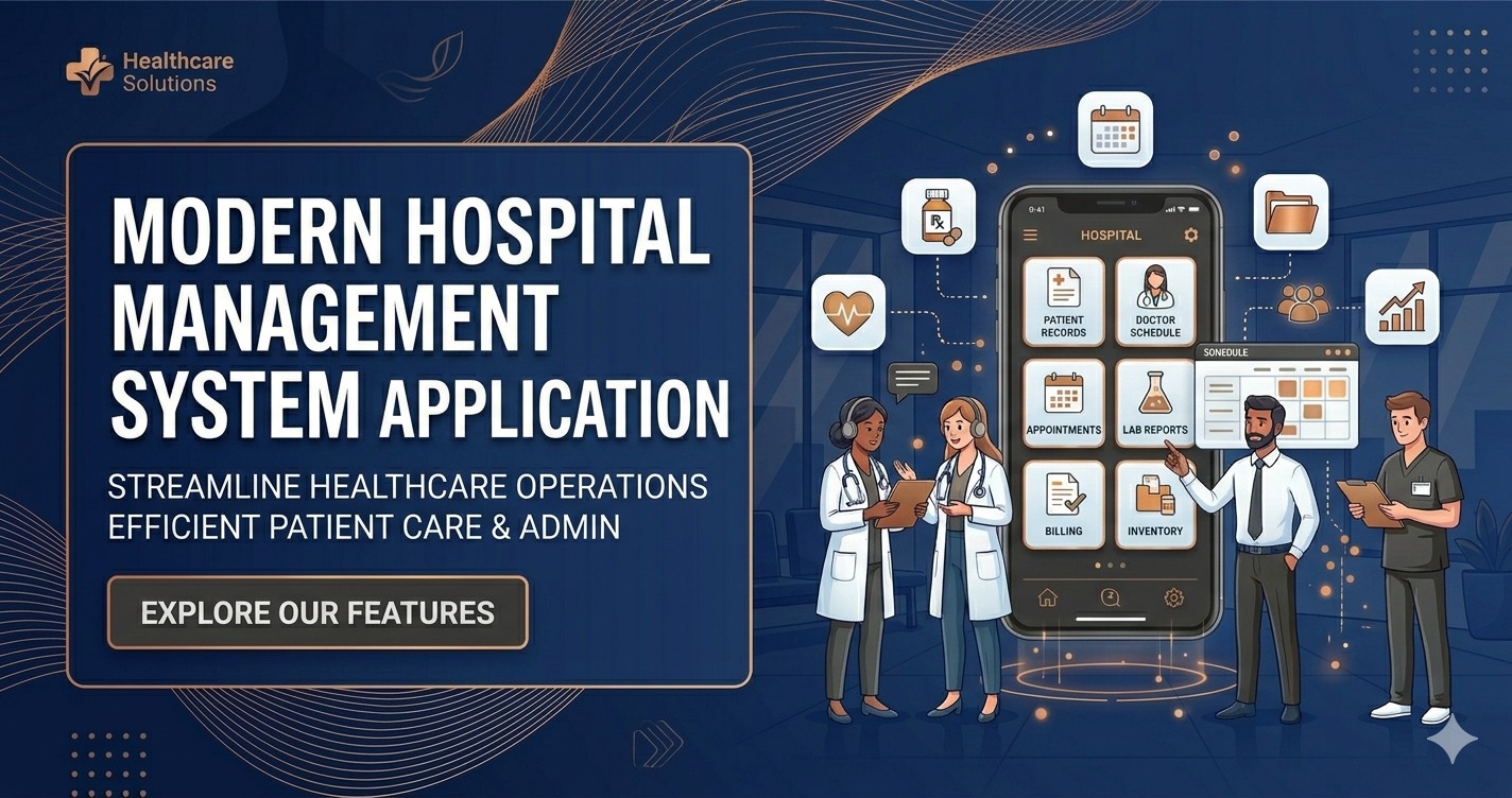 Hospital Management System Application Image-theblueit.com