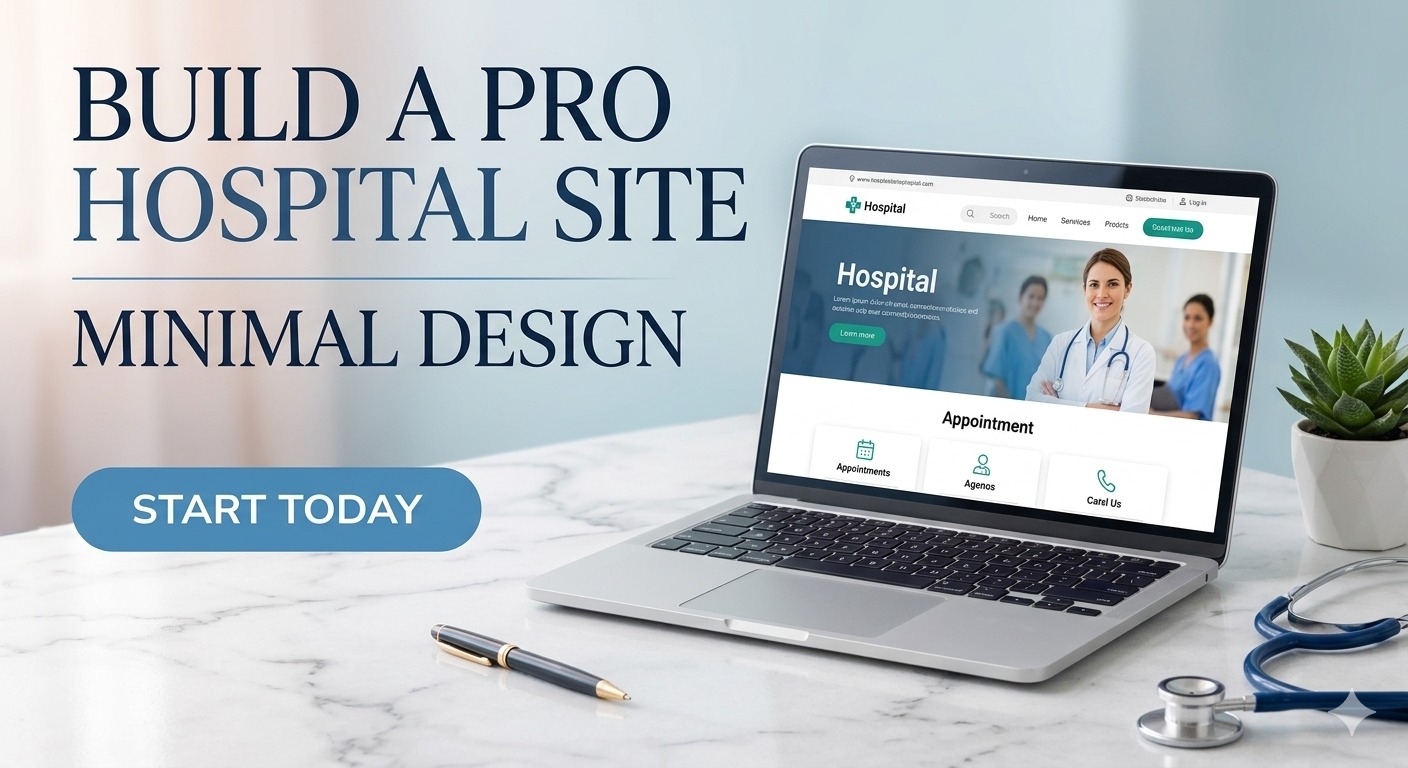 Hospital Website Image - theblueit.com