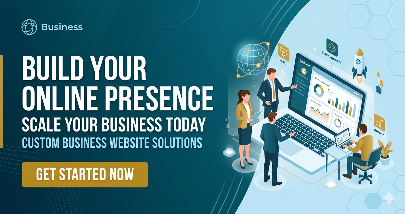 Make Business Website Image - theblueit.com