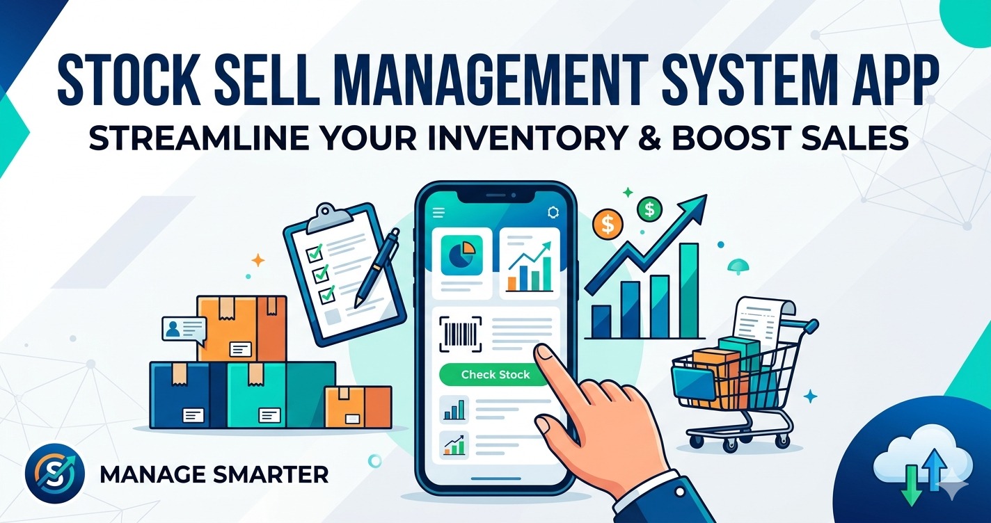 Stock Sell Management System App Image-theblueit.com